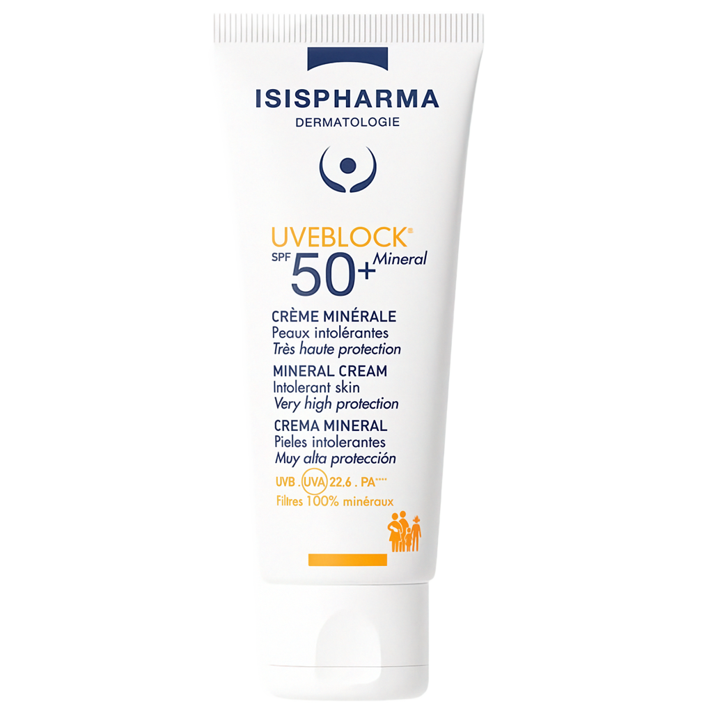 【Isispharma】Uveblock SPF50+ Mineral Invisible 40 mL <1.35 fl oz>