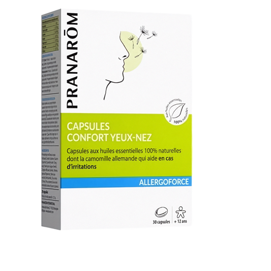 Pranarôm Allergoforce Eye & Nose Comfort 30 Capsules