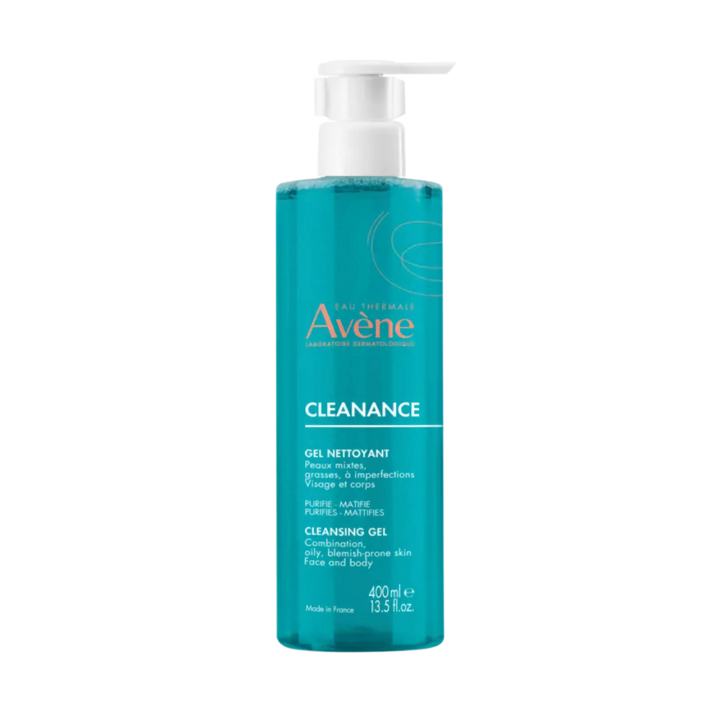 【Avène】클리난스 클렌징 젤 400 mL <13.5 fl oz>