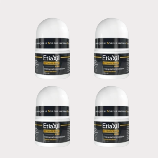 【Etiaxil】Detranspirant Men Roll-On for Sensitive Skin 15mL ＜0.5 fl oz＞ 4pc Set