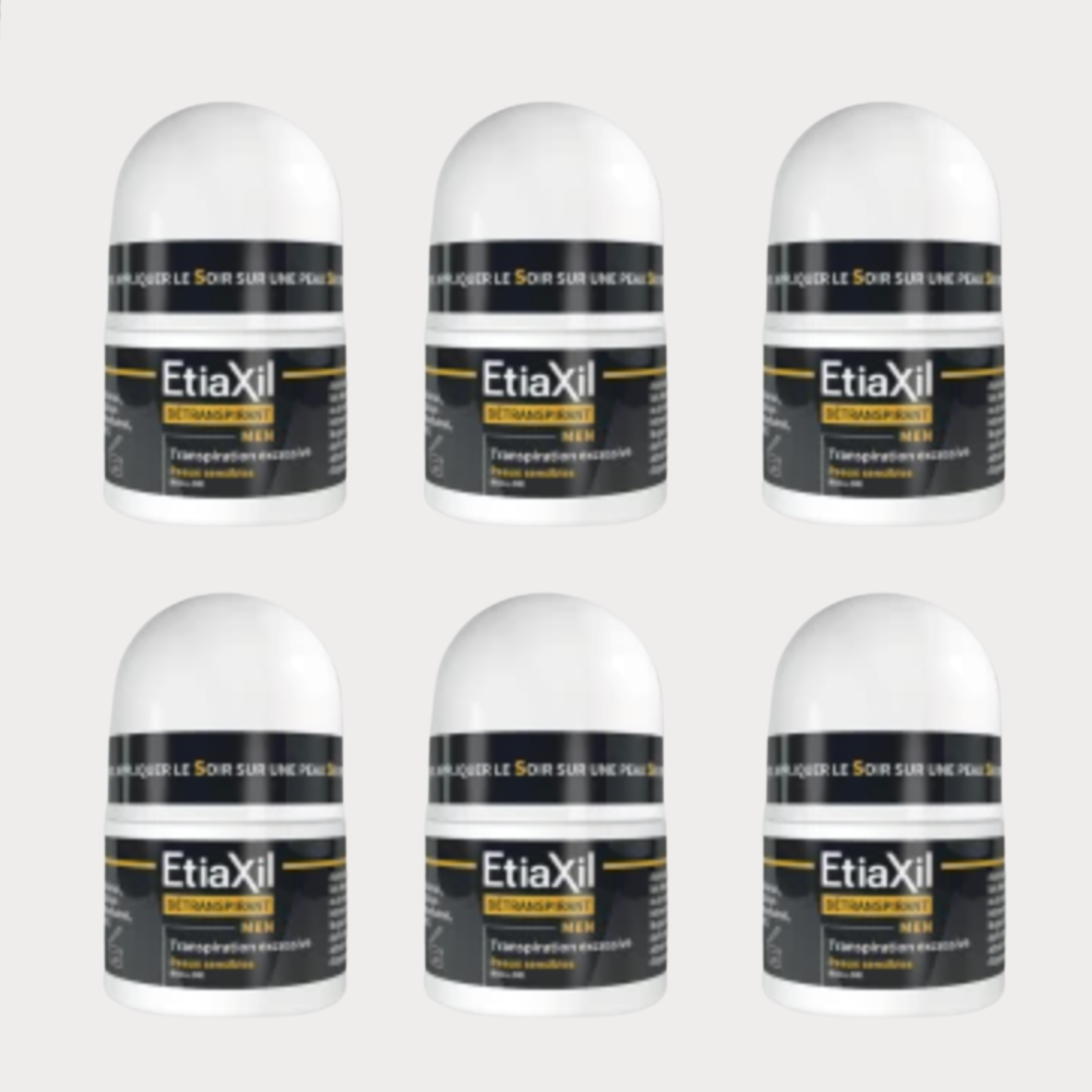 【Etiaxil】男士止汗劑 15 mL <0.5 fl oz> 6件組