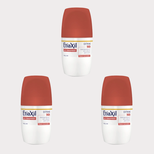 【Etiaxil】Anti-perspirant Extreme 96h Roll-On 50mL ＜1.7 fl oz＞ 3pc set