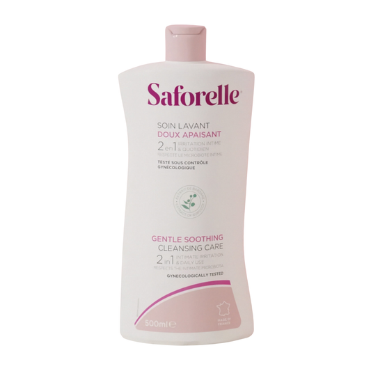 【Saforelle】Gentle Soothing Cleansing Care 500 mL <16.9 fl oz>