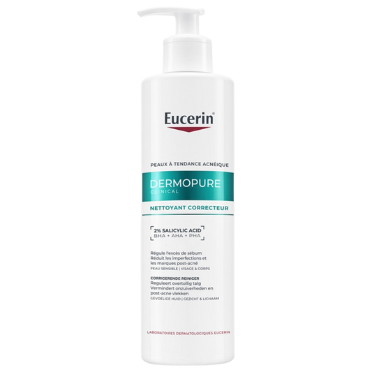 【Eucerin】Gel nettoyant correcteur clinique DermoPure 400 mL <13.5 fl oz>