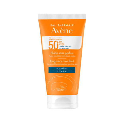 【AVENE】 FLUIDE SANS PARFUM SPF50+ 50ml <1.69 fl oz>