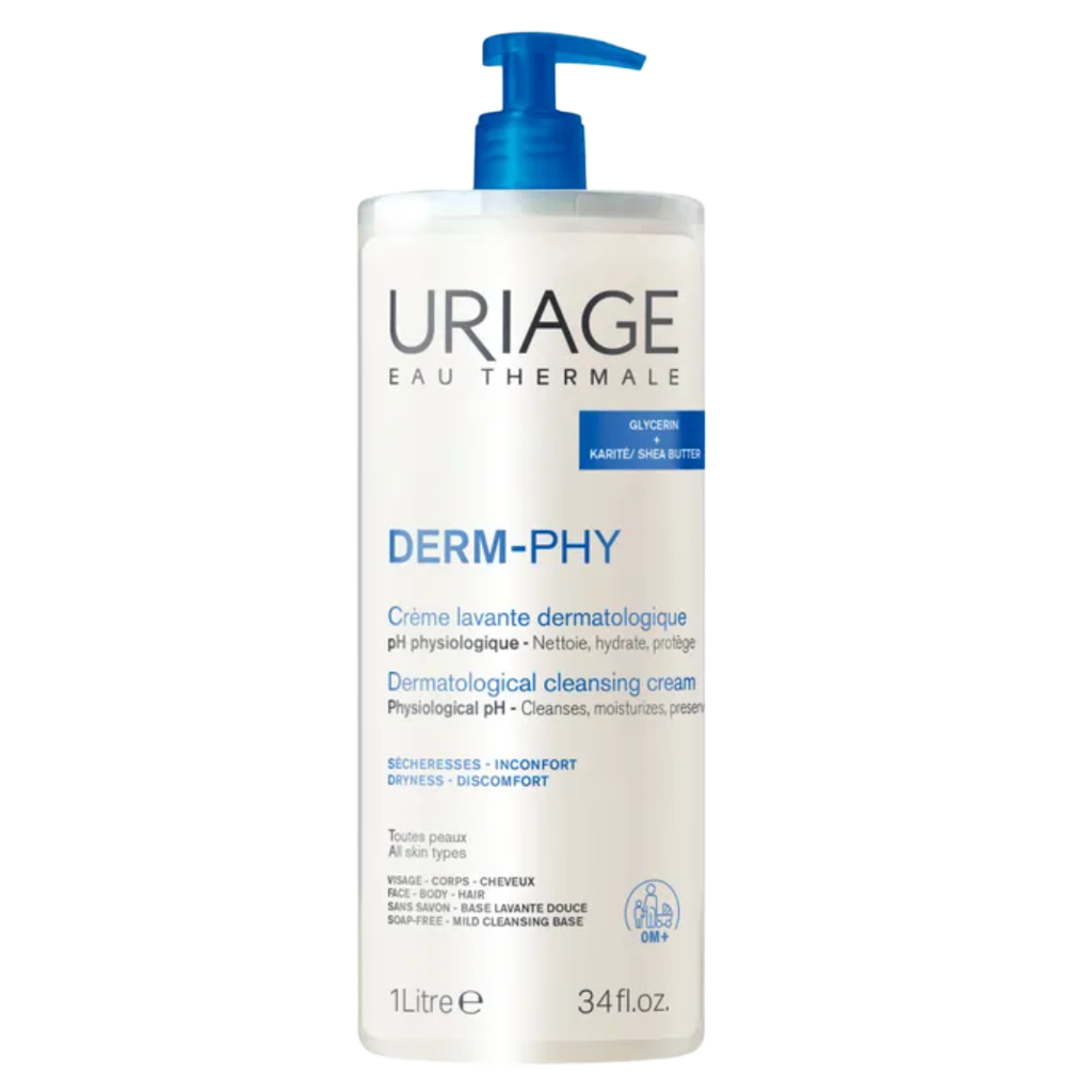 【Uriage】Cleansing Cream for Sensitive and Delicate Skin 1000 mL <33.8 fl oz>