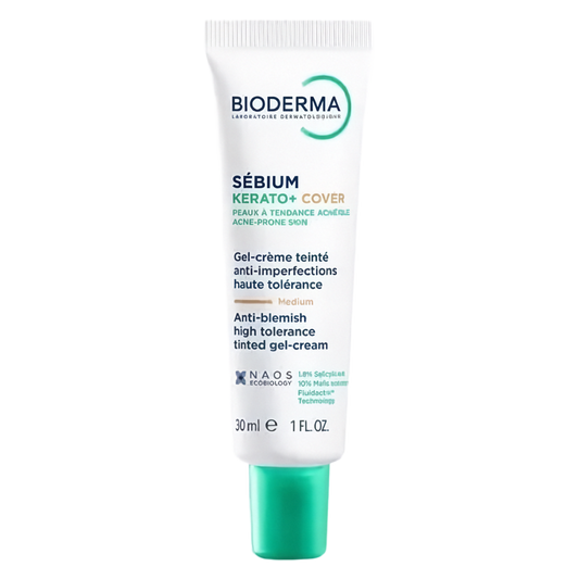 【Bioderma】Sébium Kerato+ Cover Tinted Gel-Cream 30 mL <1.0 fl oz>