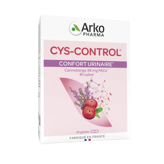 【Arkopharma】Cys-Control Urinary Comfort 20 Capsules