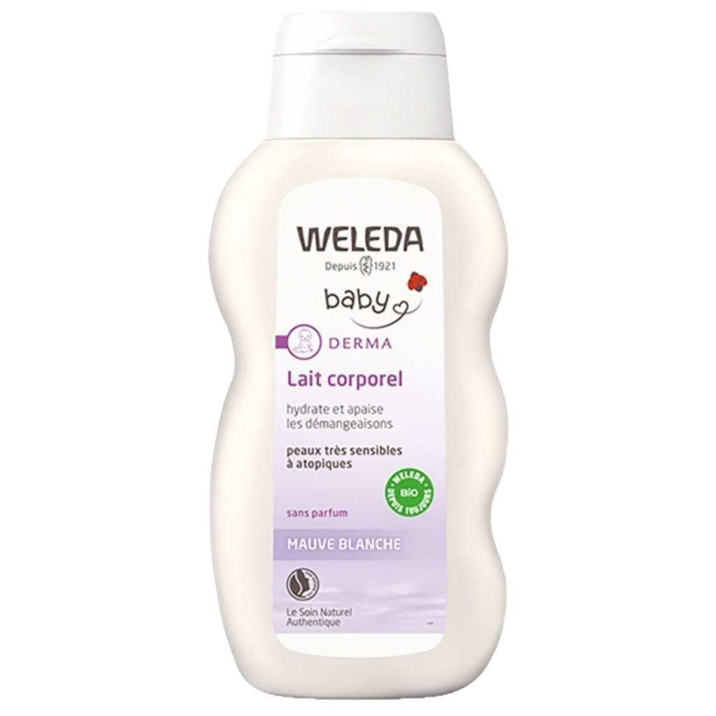【Weleda】Bebe Derma Body Milk with White Mallow 200 mL <6.8 fl oz>