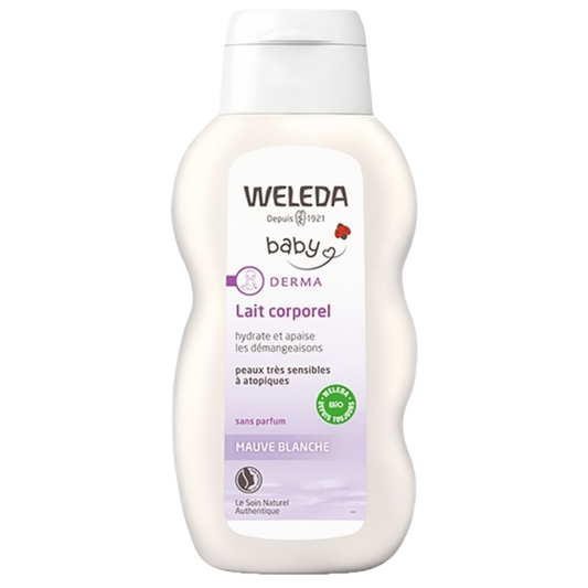 【Weleda】Bebe Derma Body Milk with White Mallow 200 mL <6.8 fl oz>