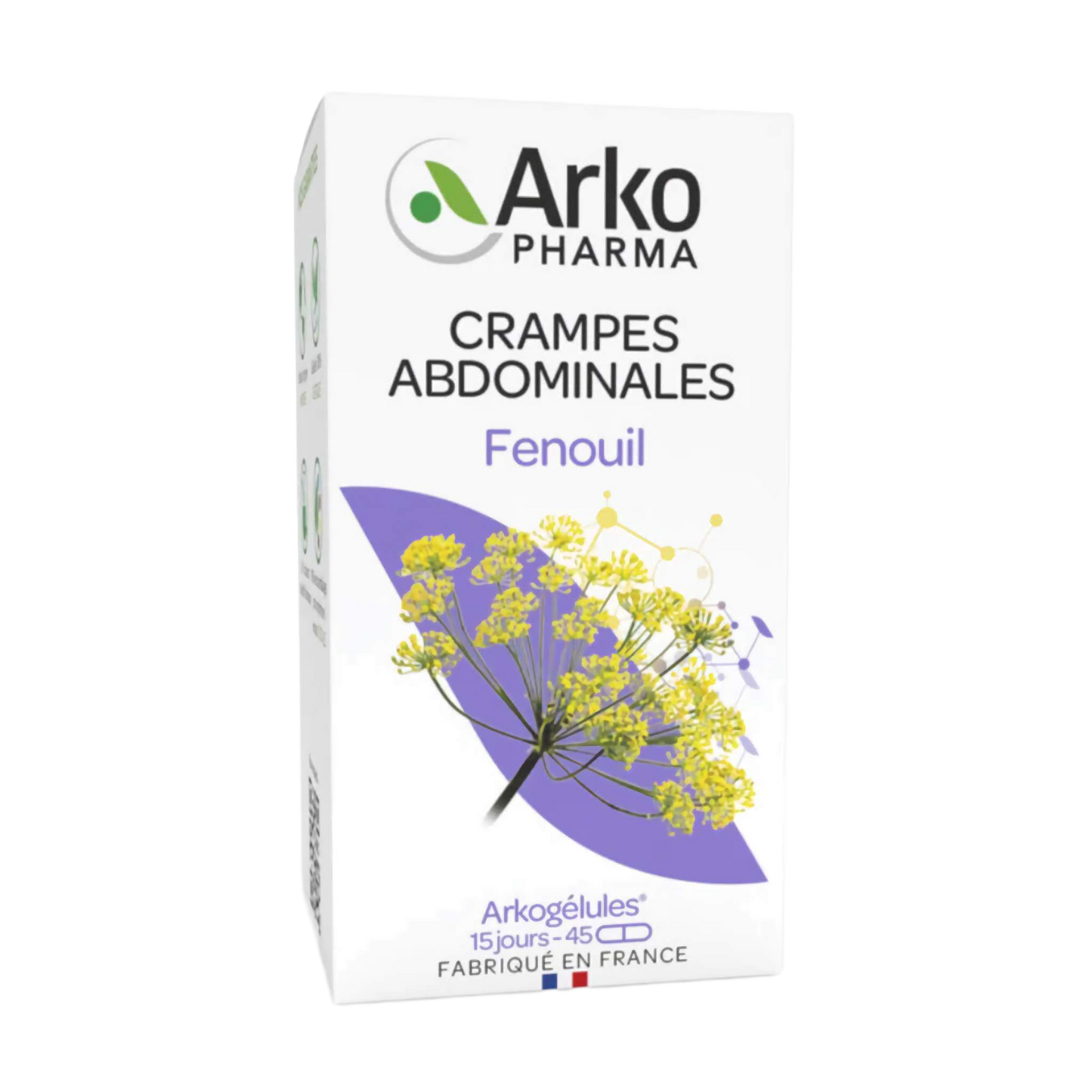 【Arkopharma】Arkogelules Organic Fennel (Fenouil) 45 Capsules