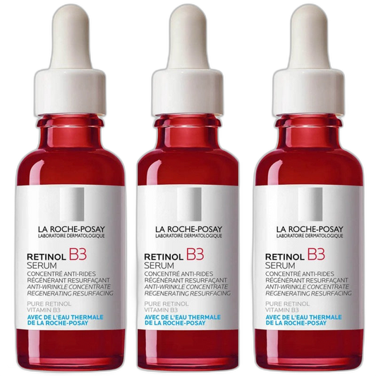 【La Roche-Posay】Retinol B3 Anti-Wrinkle Concentrated Serum 30 mL <1.0 fl oz> 3pc set