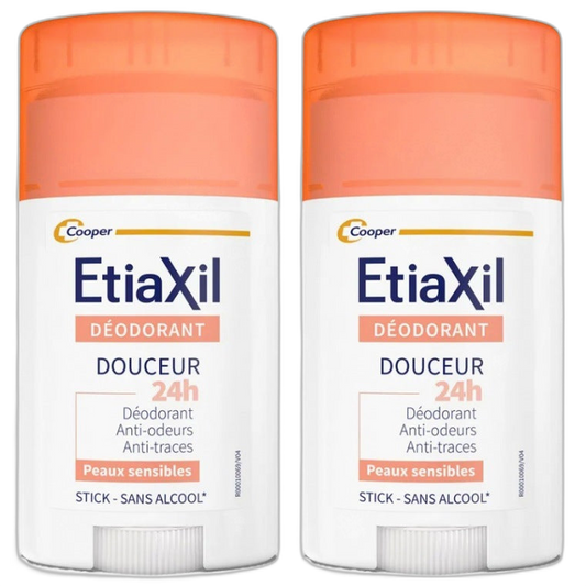 【Etiaxil】24H Soft Deodorant Stick Without Aluminum Salts 50 mL <1.7 fl oz> 2pc set