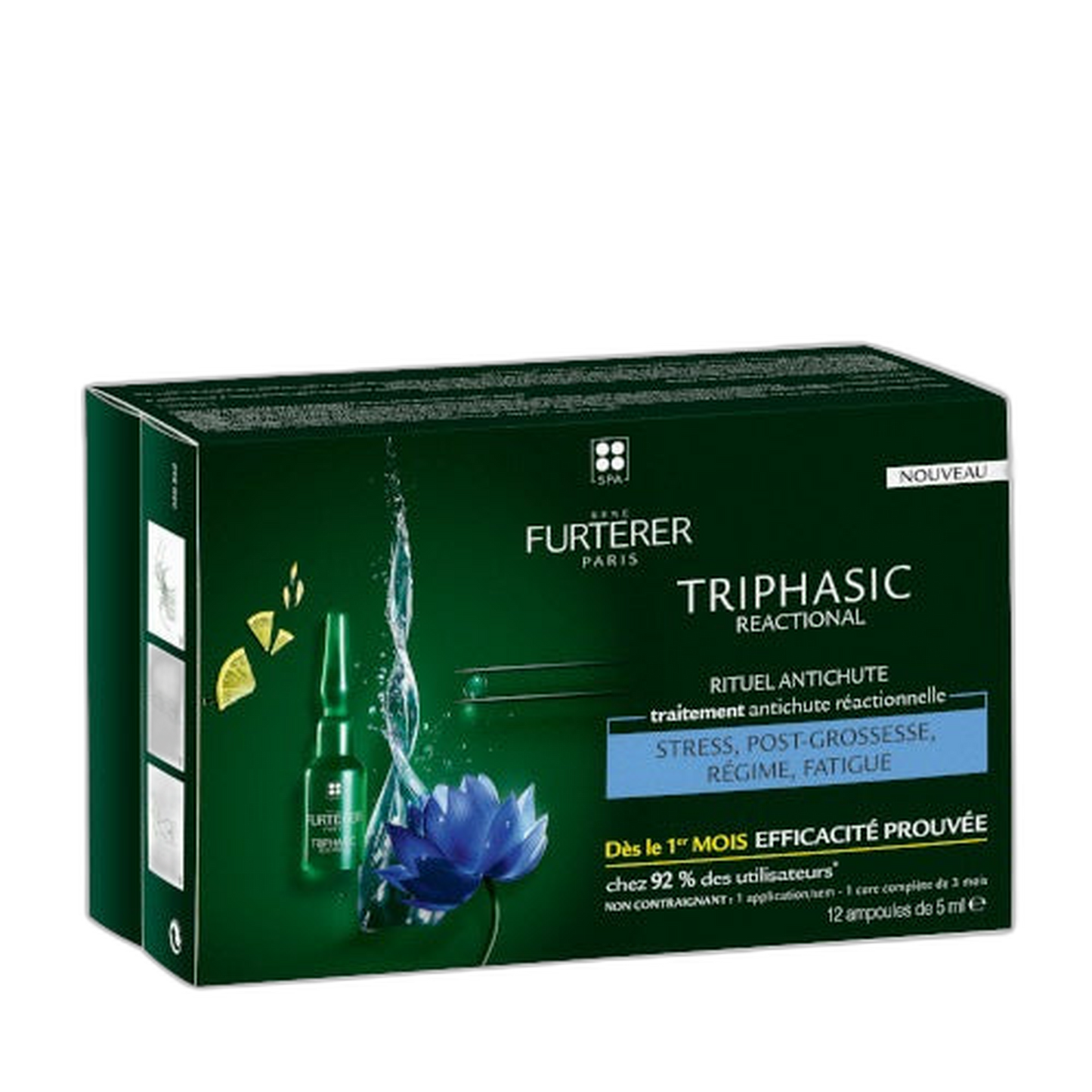 【René Furterer】Toriphasic Reactional Anti-Hair Loss 5 mL <0.2 fl oz> 12 Ampoules