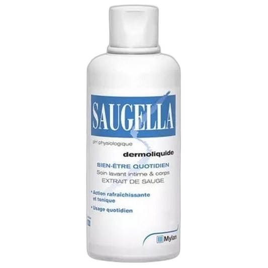 【Saugella】Dermoliquid 500 mL <16.9 fl oz>