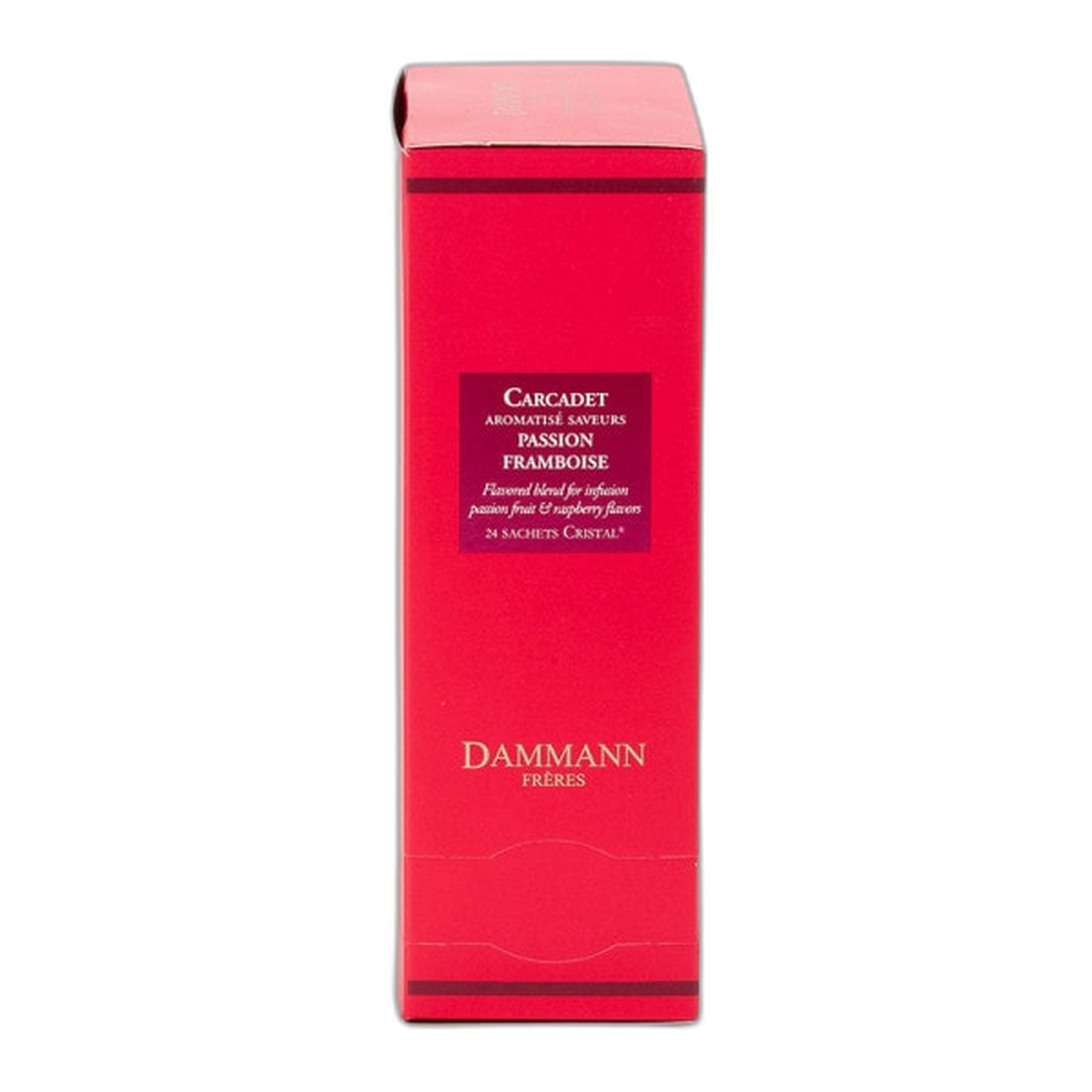 【Dammann Frères】Passion Framboise Hibiscus -24 Crystal Sachets- 48 g <1.69 oz>
