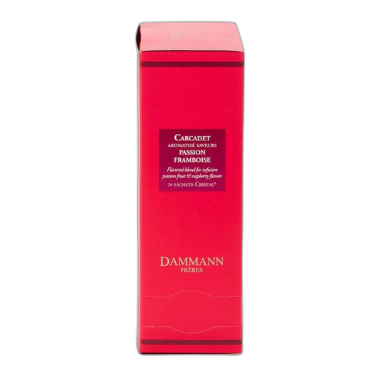 【Dammann Frères】Passion Framboise Hibiscus -24 Crystal Sachets- 48 g <1.69 oz>