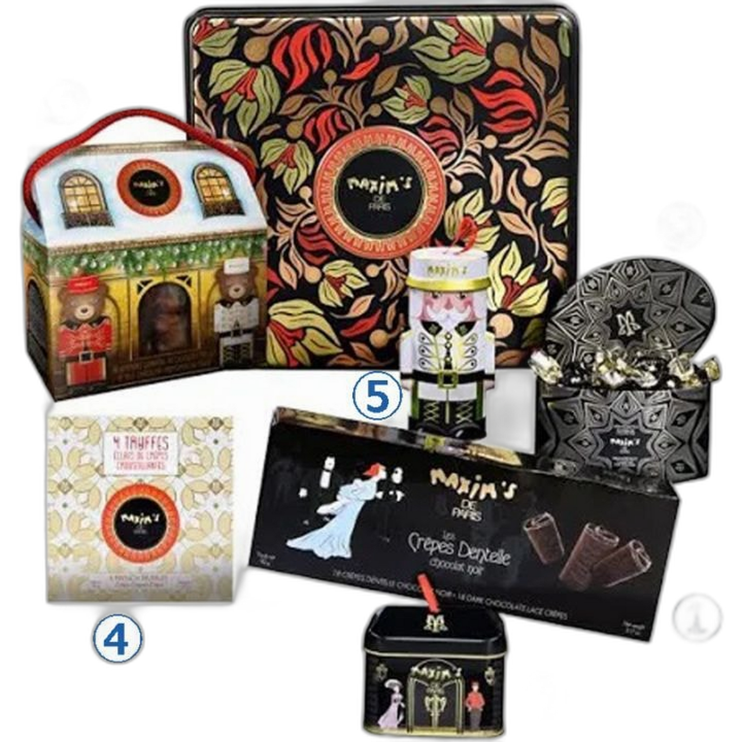 【Maxim’s de Paris】Christmas Gift Set “Illumination Gourmande”