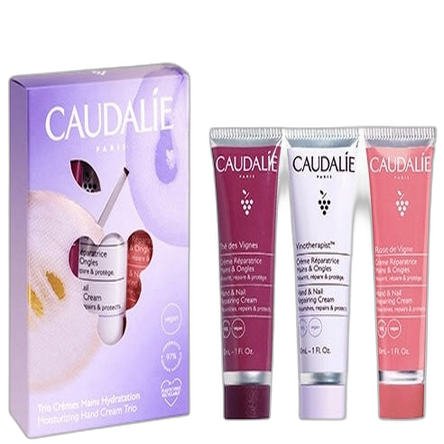 【Caudalie】Caudalie Trio Hand Cream Hydration 30 mL <1.0 fl oz> 3pc set