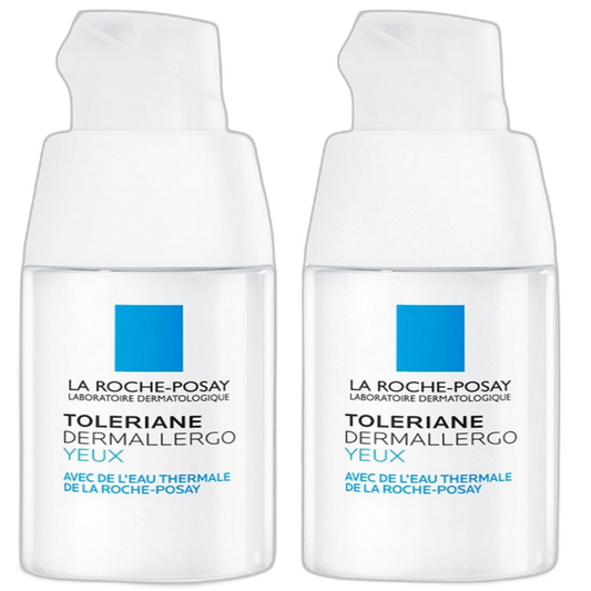 【La Roche-Posay】Toleriane Dermallergo Yeux 20 mL <0.7 fl oz> 2 pièces Set
