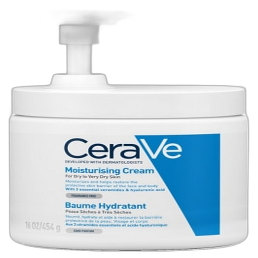 【CeraVe】Crème Hydratante avec Pomp 454 mL <15.4 fl oz>