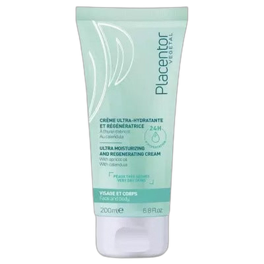 【Placentor Végétal】Crème Ultra-Hydratante et Régénérante 200 mL <6.8 fl oz>