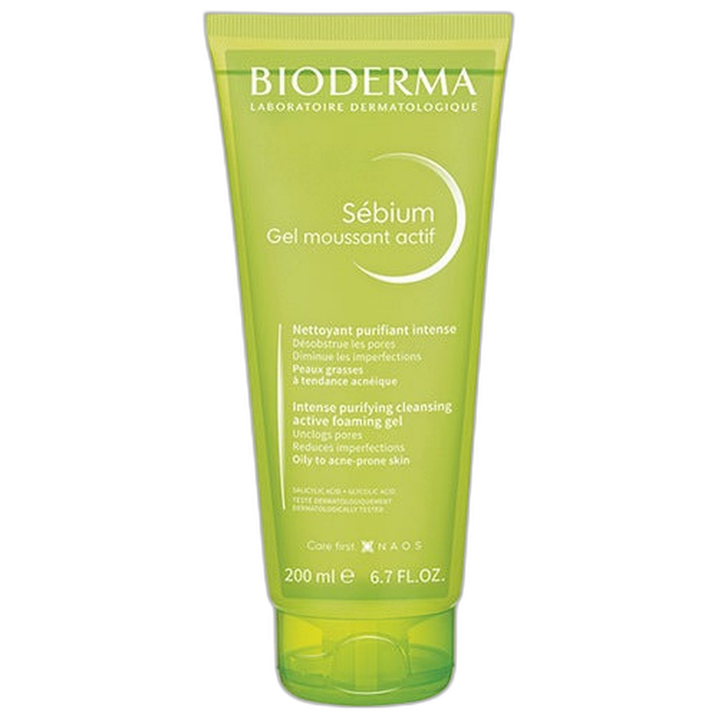 【Bioderma】Gel Moussant Actif Sebium 200 mL <6.8 fl oz>