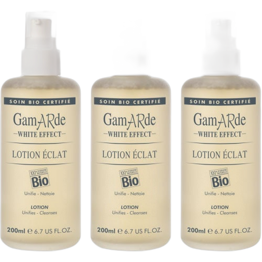 【GAMARDE】WHITE EFFECT LOTION ECLAT 200ml <6.8 fl oz> 3pc