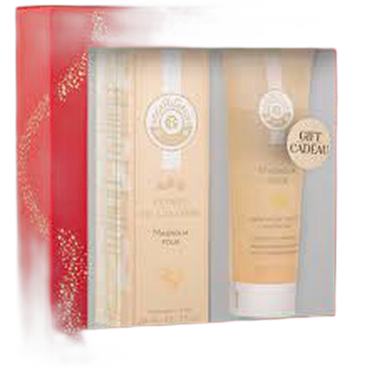 【ROGER & GALLET】Extrême de Cologne Magnolia Folie 30ml <1 fl oz> + Shower Gel 50ml <1.7 fl oz>  Gift Set