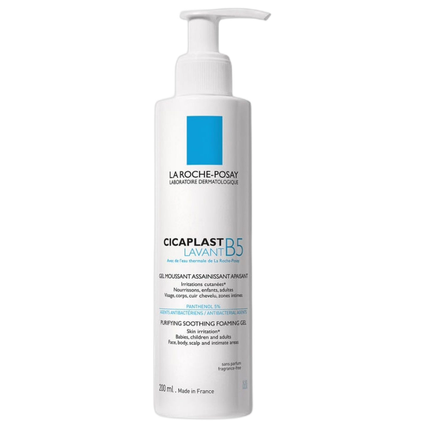 【LA ROCHE POSAY】CICAPLAST LAVANT B5 GEL LAVANT MOUSSANT ASSAINISSANT APAISANT 200ml <6.76 fl oz>