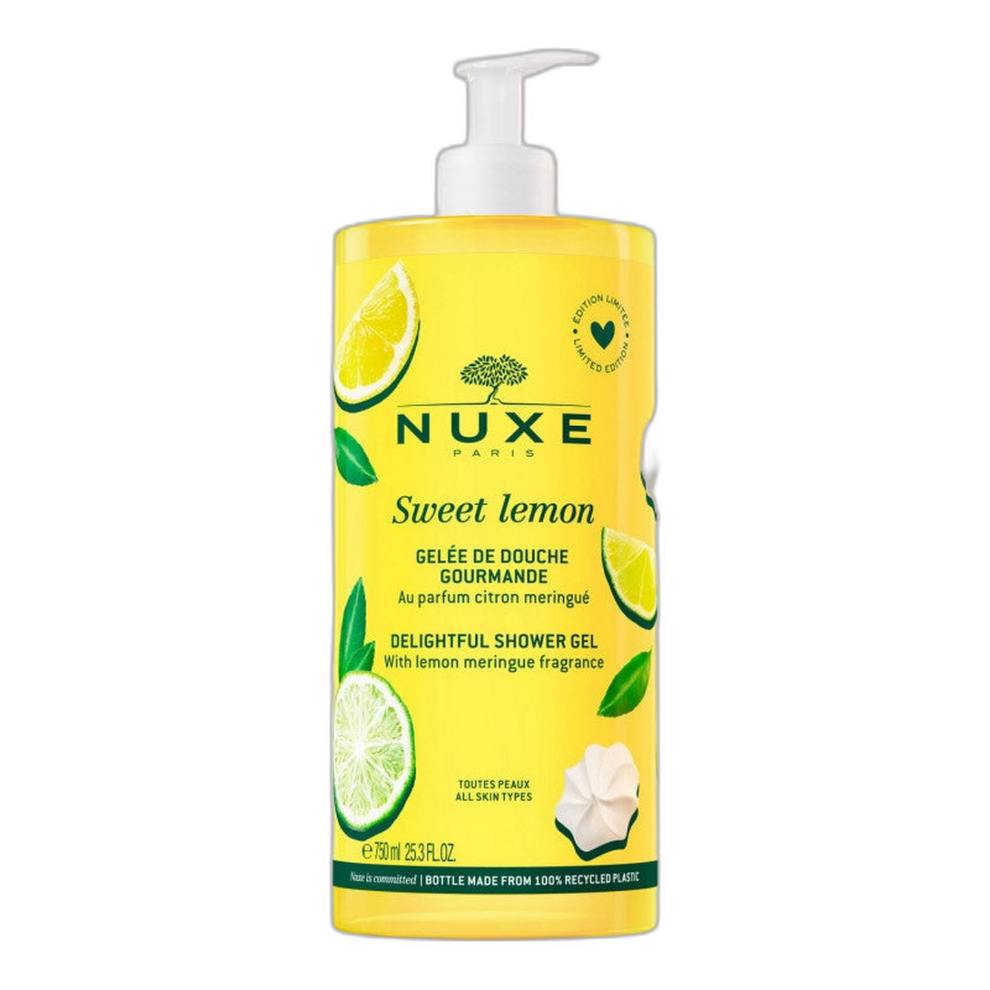 【NUXE】Nuxe Gourmet Shower Gel Sweet Lemon 750 mL <25.4 fl oz>