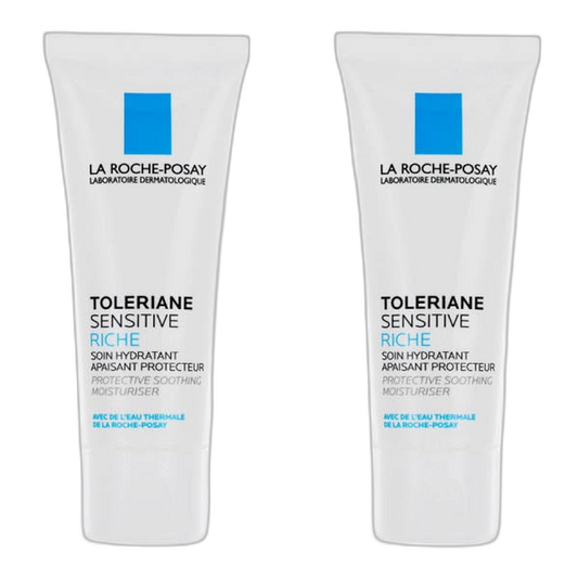 【La Roche-Posay】Toleriane Sensitive Rich 40 mL <1.4 fl oz> 2pc Set