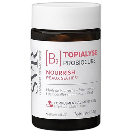 【SVR】Topialyse B3 ProbioCure Nourish Dry Skin 30 Capsules
