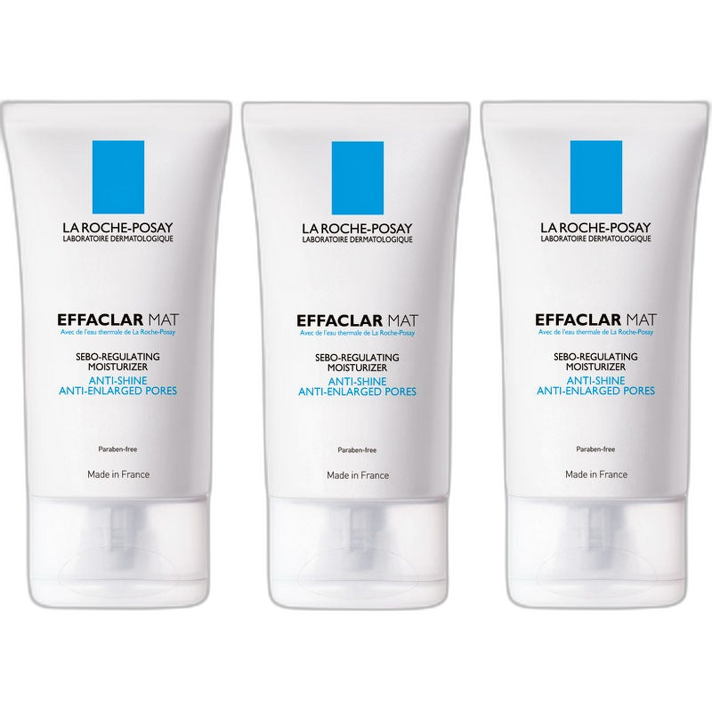 【La Roche-Posay】Effaclar Mat 40 mL <1.4 fl oz> Ensemble de 3 pièces