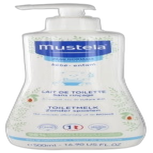 【Mustela】Lait de Toilette 500 mL <16.9 fl oz>