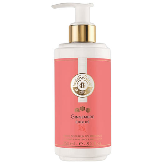 【ROGER & GALLET】EXTRAIT DE COLOGNE GINGEMBRE EXQUIS CREME PARFUM NOURRISSANTE 250ml <8.5 fl oz>