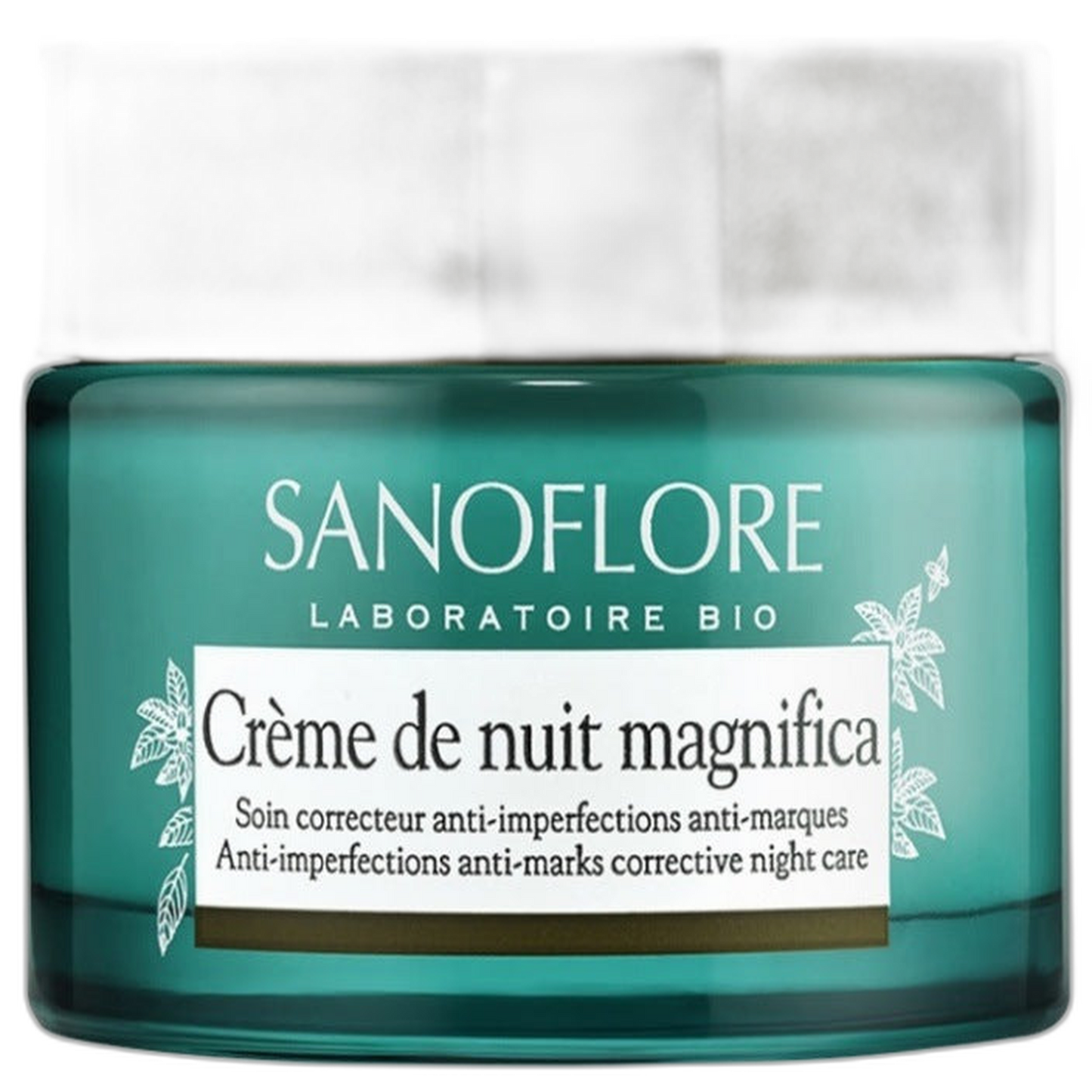 【Sanoflore】マグニフィカ ナイトクリーム 保湿フェイスクリーム アンチインペルフェクション 100 mL