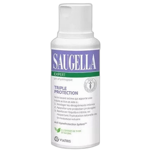 【Saugella】Expert Tripple Protection Intimate Wash Care 250 mL <8.5 fl oz>