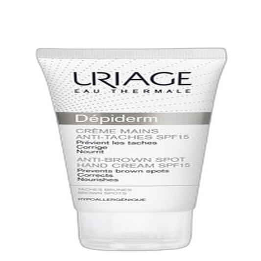 【Uriage】Crème Anti-Taches pour les Mains SPF15 50 mL <1.7 fl oz>