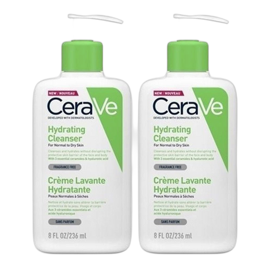 【CeraVe】 HYDRATING CLEANSER 236ml <7.98 fl oz> 2pc