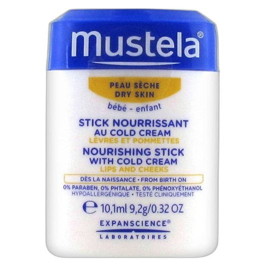 【Mustela】Bâton de Crème Cold Cream Nourrissante 9.2 g <0.32 oz>