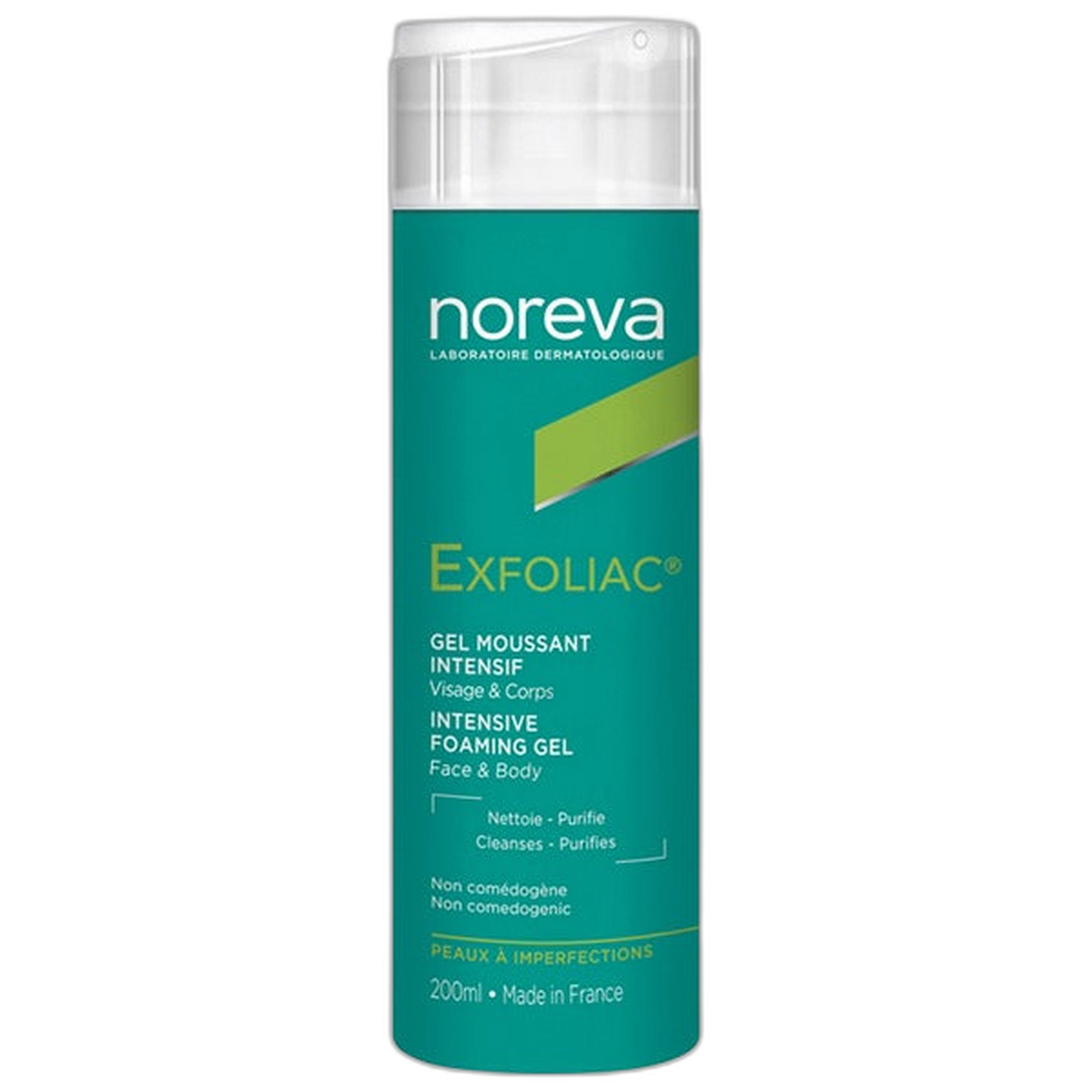 【Noreva】Gel Moussant Exfoliac Intensif 200 mL <6.8 fl oz>