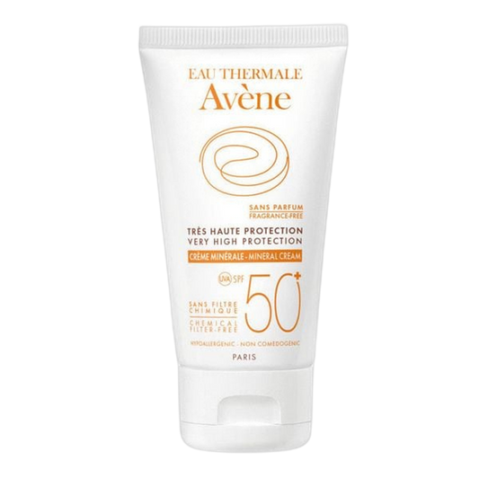 【AVENE】 CREME MINERAL SOLAIRE TRES HAUTE PROTECTION SPF50+ 5m