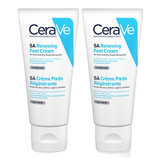 【CeraVe】RENEWING FOOT CREAM 88ml <2.98 fl oz> 2pc
