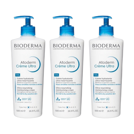【BIODERMA】ATODERM CREME ULTRA 500ml 3pcs <16.91 fl oz>