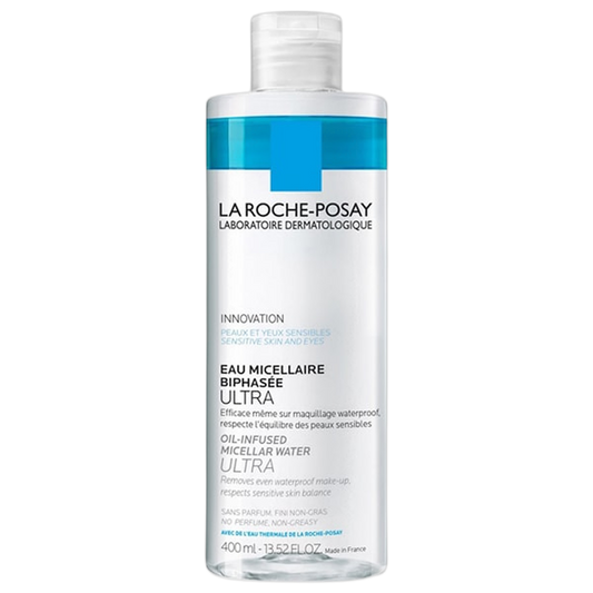 【LA ROCHE POSAY】EAU MICELLAIRE BIPHASEE ULTRA PEAUX SENSIBLES 400ml <13.53 fl oz>