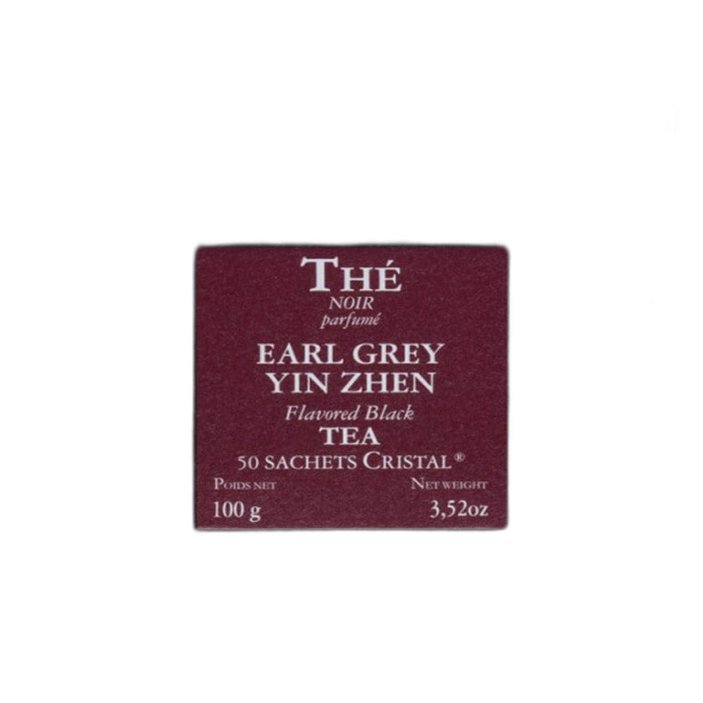 【Dammann Frères】Earl Grey Yin Zhen -50 Crystal Sachets- 100 g <3.53 oz>