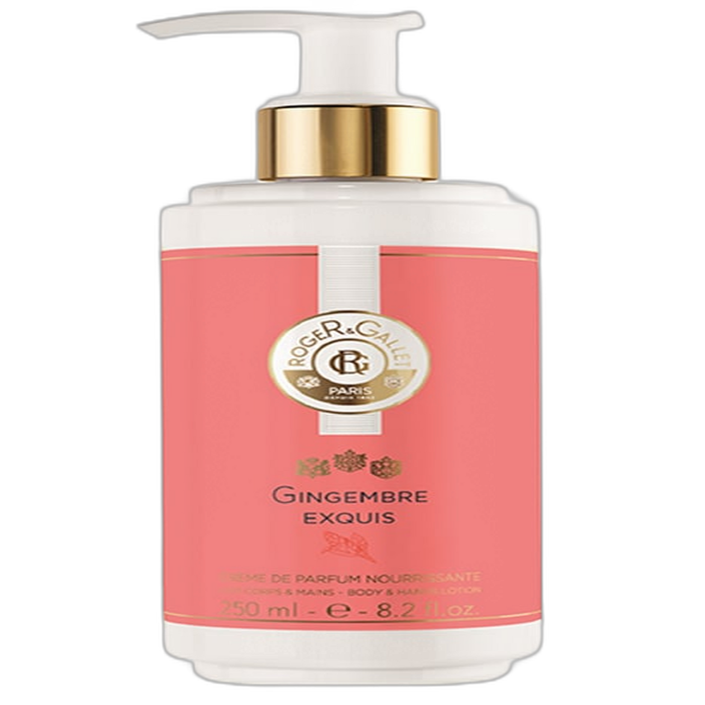 【Roger & Gallet】Exquisite Ginger Cologne Extract Nourishing Perfume Cream 250 mL <8.5 fl oz>