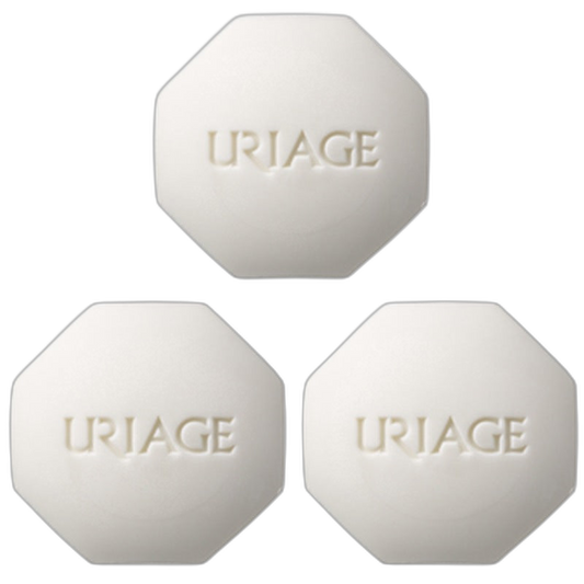 【Uriage】Surgras Soap 100 g <3.53 oz> 3pc Set