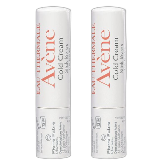【Avène】Stick Crème Cold Cream Lèvres Baume à Lèvres 3 g <0.11 oz> 2 pièces Set